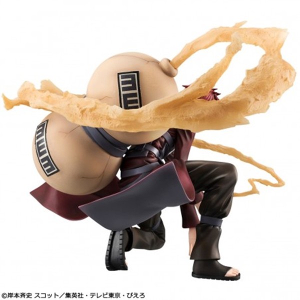 Figura megahouse naruto shippuden gaara gem series