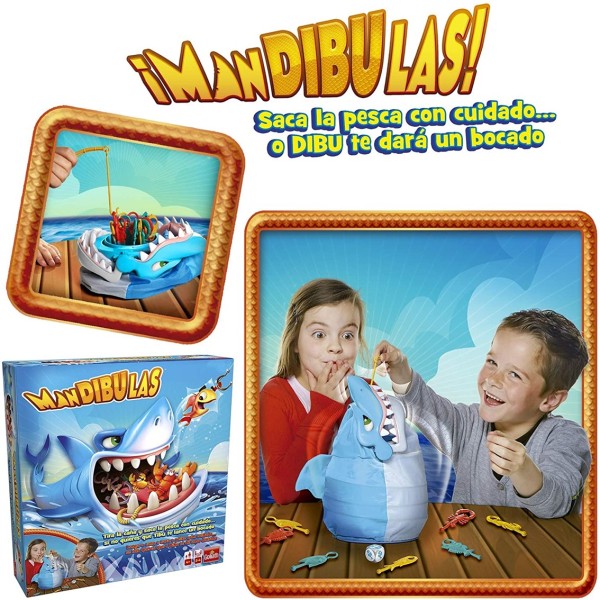 Juego de mesa mandibulas pegi 4