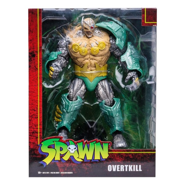 Figura mcfarlane toys megafig spawn overtkill 30 cm