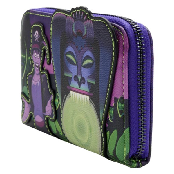 Cartera loungefly funko disney tiana y el sapo dr. facilier lenicular