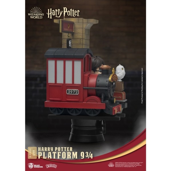 Figura beast kingdom dstage harry potter plataforma 9 3 - 4