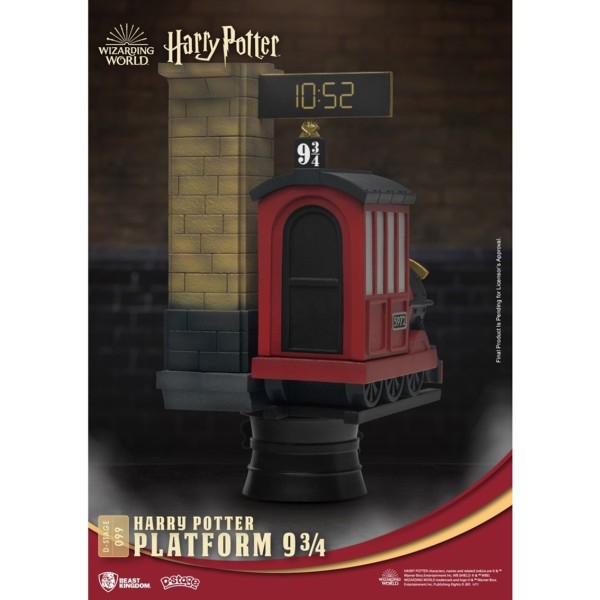 Figura beast kingdom dstage harry potter plataforma 9 3 - 4