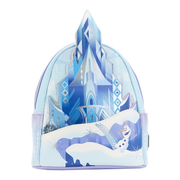 Mini mochila loungefly disney frozen castillo de elsa