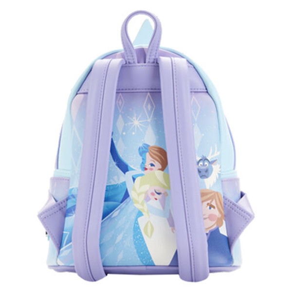 Mini mochila loungefly disney frozen castillo de elsa