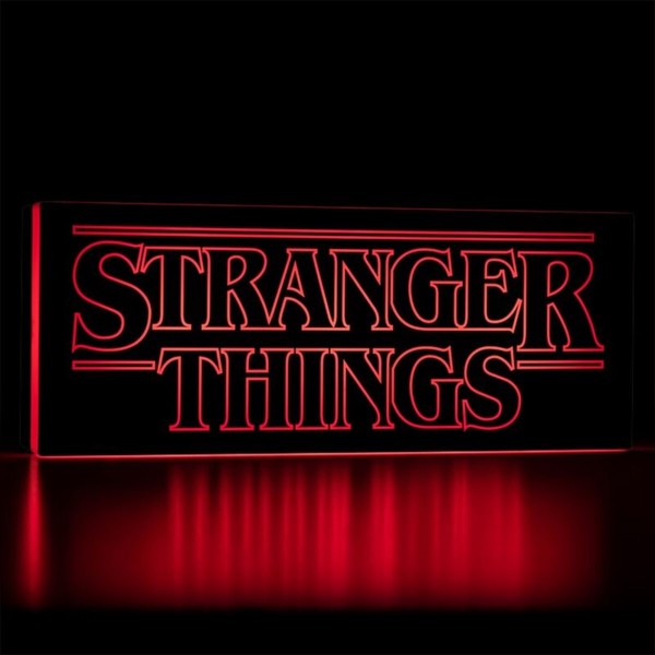 Lampara paladone sranger things logo rectangular