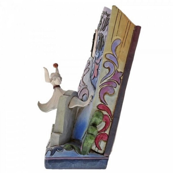 Figura decorativa enesco disney pesadilla antes de navidad libro de cuentos