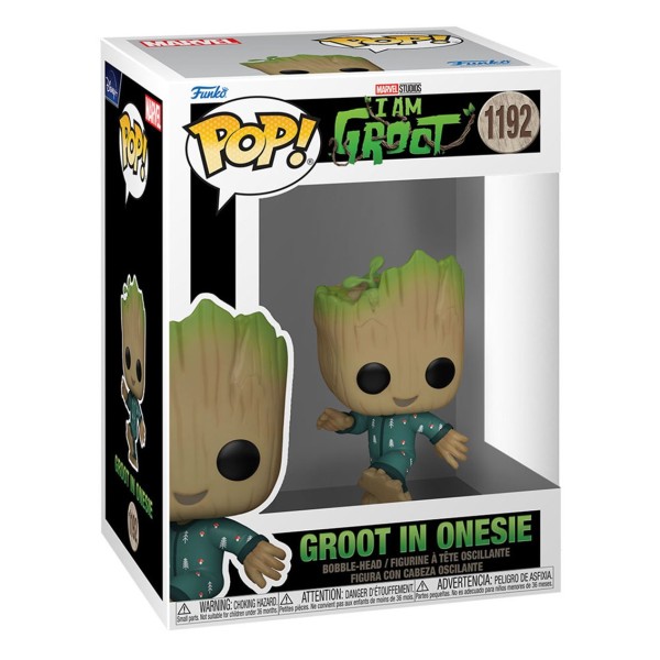 Funko pop marvel guardianes de la galaxia groot en pijama 70650