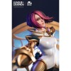 Figura league of legends estatua the grand duelist fiora laurent escala 1 - 6 edicion limitada 799 unidades