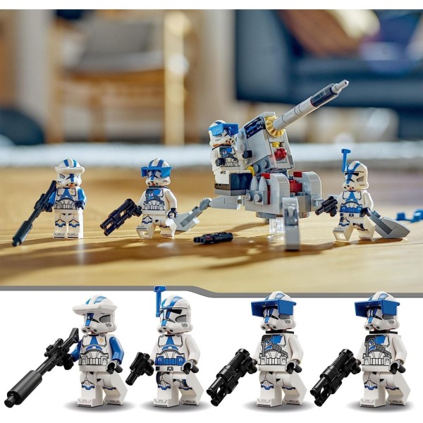 Lego star wars pack de combate soldados clon de la 501