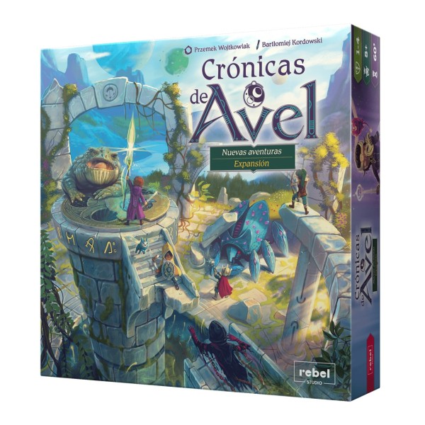 Juego de mesa cronicas de avel: nuevas aventuras edad recomendada 8 años