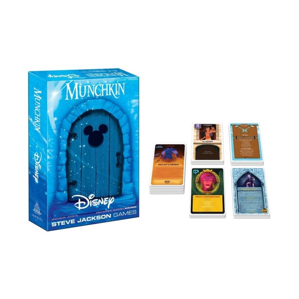 Juego de mesa munchkin disney edition edad recomendada 10 años (ingles)