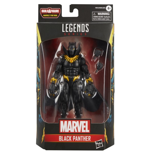 Figura hasbro marvel legends series build a figure marvels the void black panther