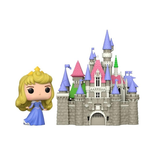 Funko pop town disney ultimate princess princesa aurora con castillo 56353