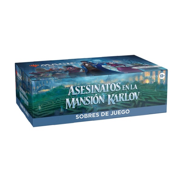 Caja de sobres magic the gathering sobres de juego asesinatos en la mansión karlov español