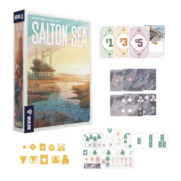 Juego de mesa devir salton sea