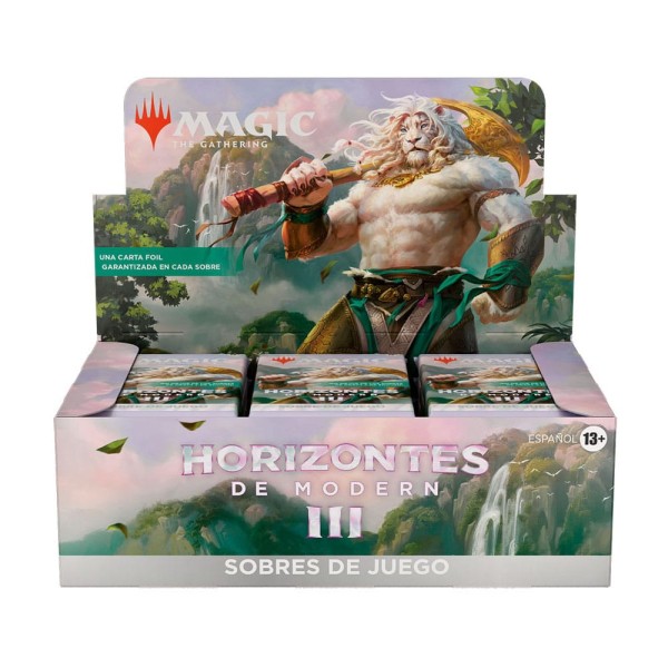 Juego de cartas magic the gathering modern horizons 3 play booster 36 unidades español