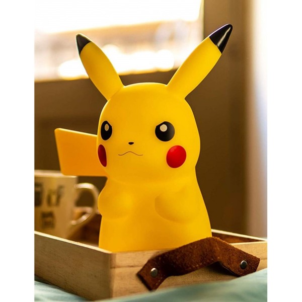 Lampara led teknofun madcow entertainment pokemon pikachu con control remoto