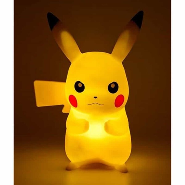 Lampara led teknofun madcow entertainment pokemon pikachu con control remoto