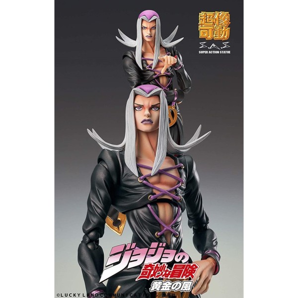 Figura good smile company jojo's bizarre adventure part 5 golden wind leone abbacchio