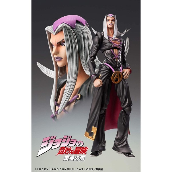 Figura good smile company jojo's bizarre adventure part 5 golden wind leone abbacchio