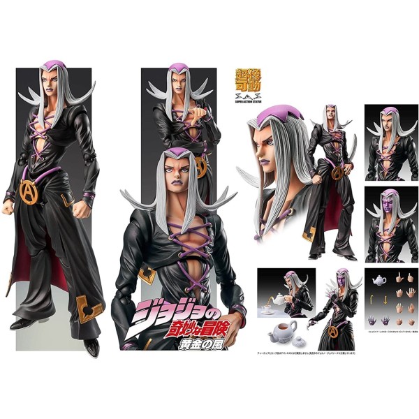 Figura good smile company jojo's bizarre adventure part 5 golden wind leone abbacchio