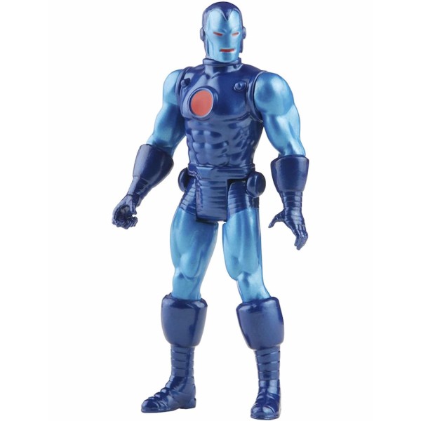 Figura hasbro iron man stealth armor 9.5 cm marvel legends retro f26685x0