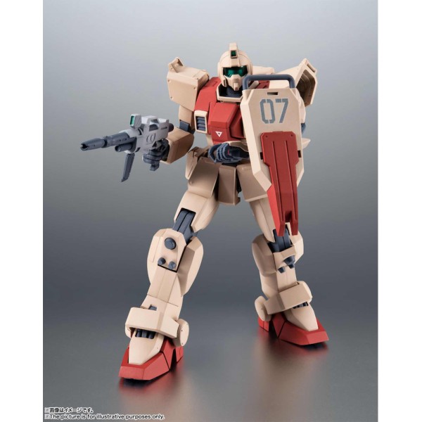 Figura tamashii nations mobile suit gundam robot spirits rgm - 79 gundam ground type