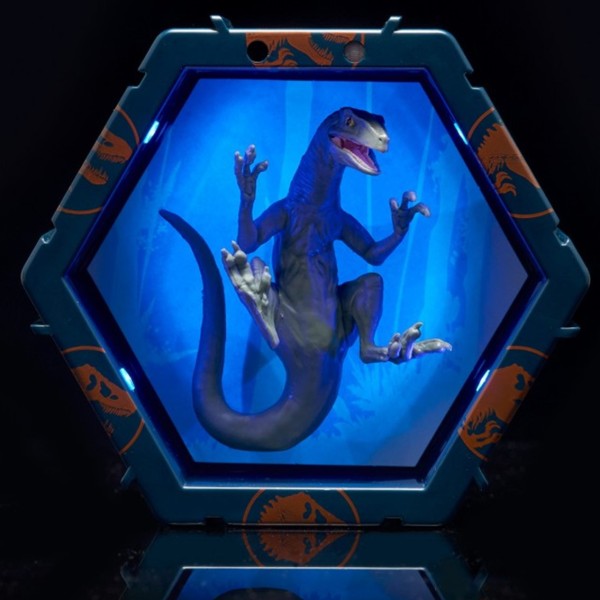 Figura wow! pod jurassic world blue sfx con sonido