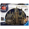 Puzzle 3d ravensburger harry potter castillo de hogwarts - el gran salon - night edition