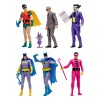 Surtido de 6 figuras mcfarlane dc retro batman 66 15cm