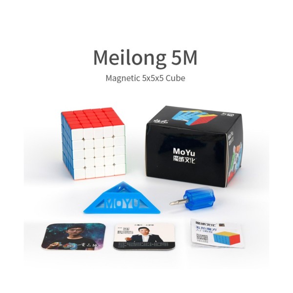 Cubo de rubik moyu meilong 5x5 magnetico stk