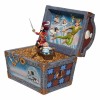 Figura enesco disney peter pan cofre del tesoro peter pan garfio & compañia