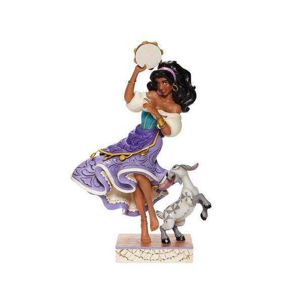 Figura enesco disney el jorobado de notre dame esmeralda & djali