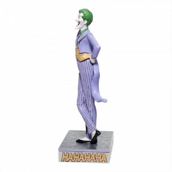 Figura enesco dc comics batman the joker hahahaha version