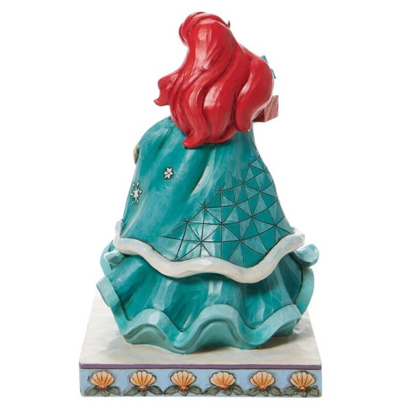 Figura enesco disney la sirenita ariel con regalos