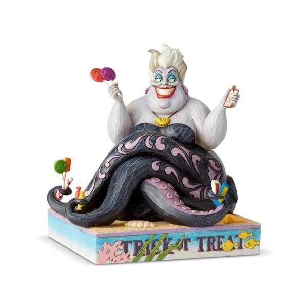 Figura enesco disney la sirenita ursula truco o trato