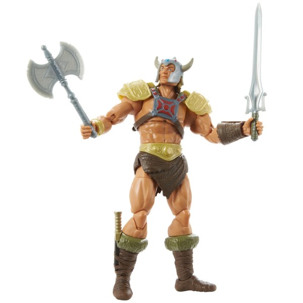 Figura mattel masters of the universe new eternia he - man vikingo