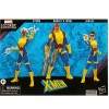 Figuras hasbro marvel legends series xmen 60 anv marvels forge - storm - jubilee