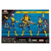 Figuras hasbro marvel legends series xmen 60 anv marvels forge - storm - jubilee