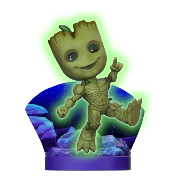 Figura the loyal subjects mini diorama superama groot glow in the dark