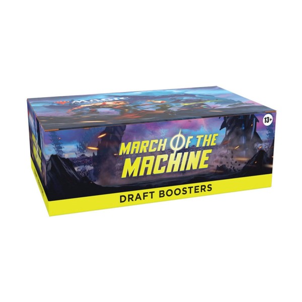 Caja de cartas wizards of the coast magic the gathering draft booster march of the machine 36 unidades inglés