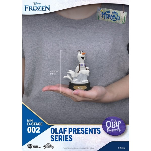 Figura beast kingdom minidstage disney olaf presenta olaf