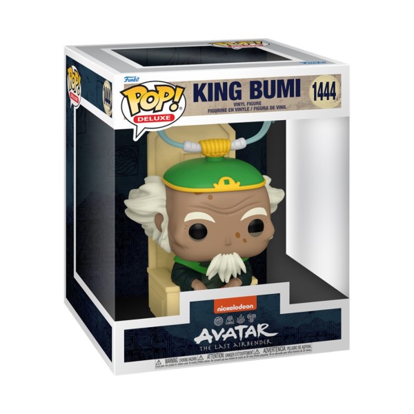 Funko pop deluxe avatar the last airbender king bumi 72102