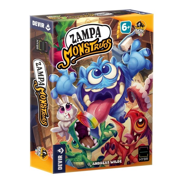 Juego de mesa devir zampa monstruos