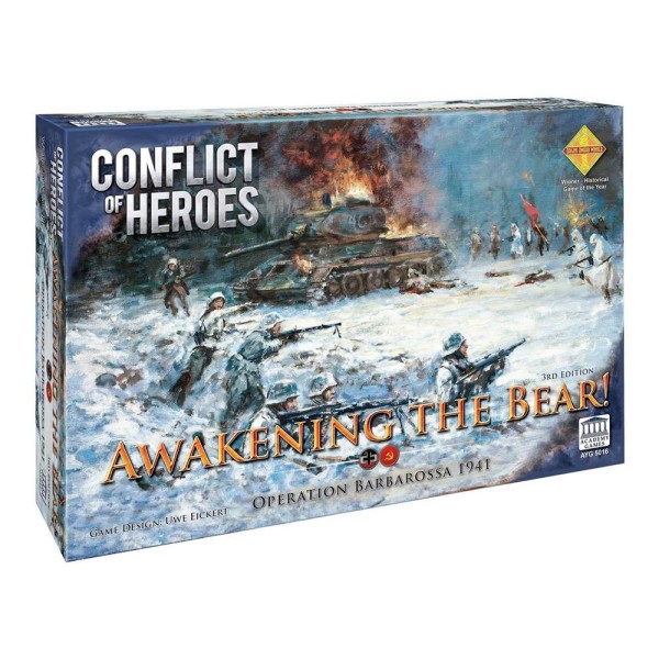 Juego de mesa conflict of heroes awakening the bear! 3ª edicion edad recomendada 14 años idioma ingles