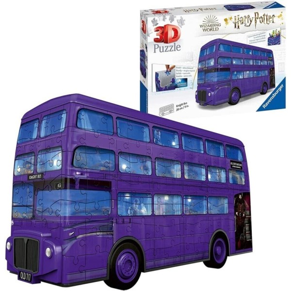 Puzzle 3d ravenzburger harry potter autobus noctámbulo