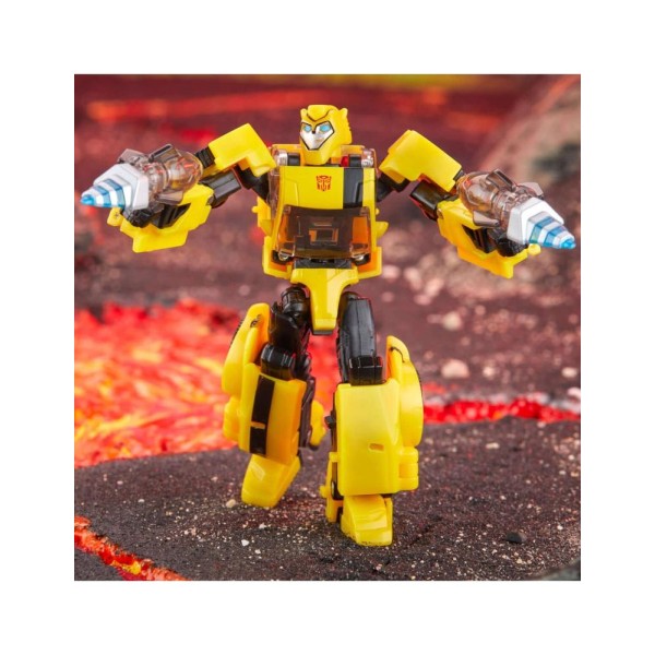 Figura hasbro transformers legaly united animated universe bumblebee