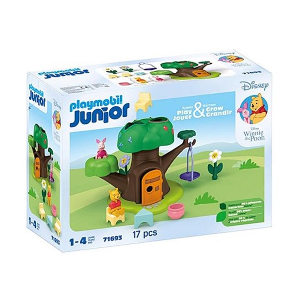 Playmobil junior disney: winnie the pooh y piglet casa del árbol