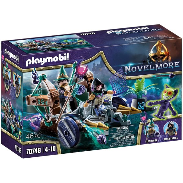 Playmobil violet vale - vehiculo de captura de demonios