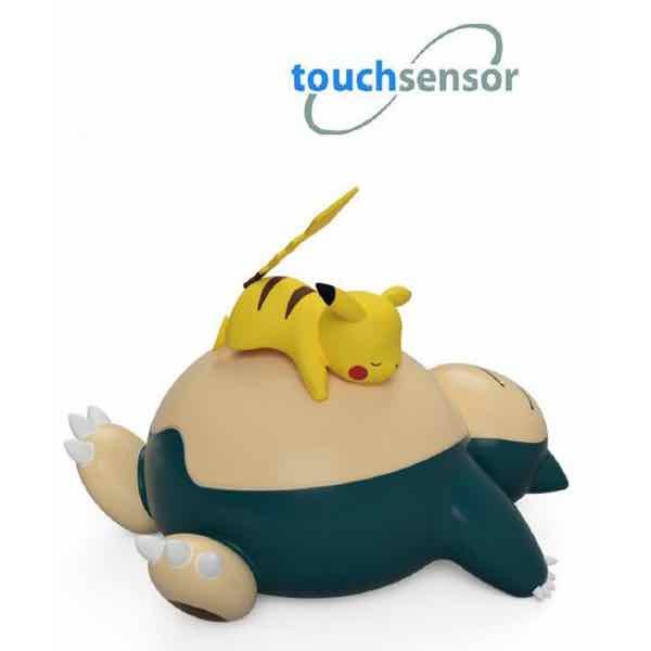 Lampara led teknofun madcow entertainment pokemon snorlax & pikachu